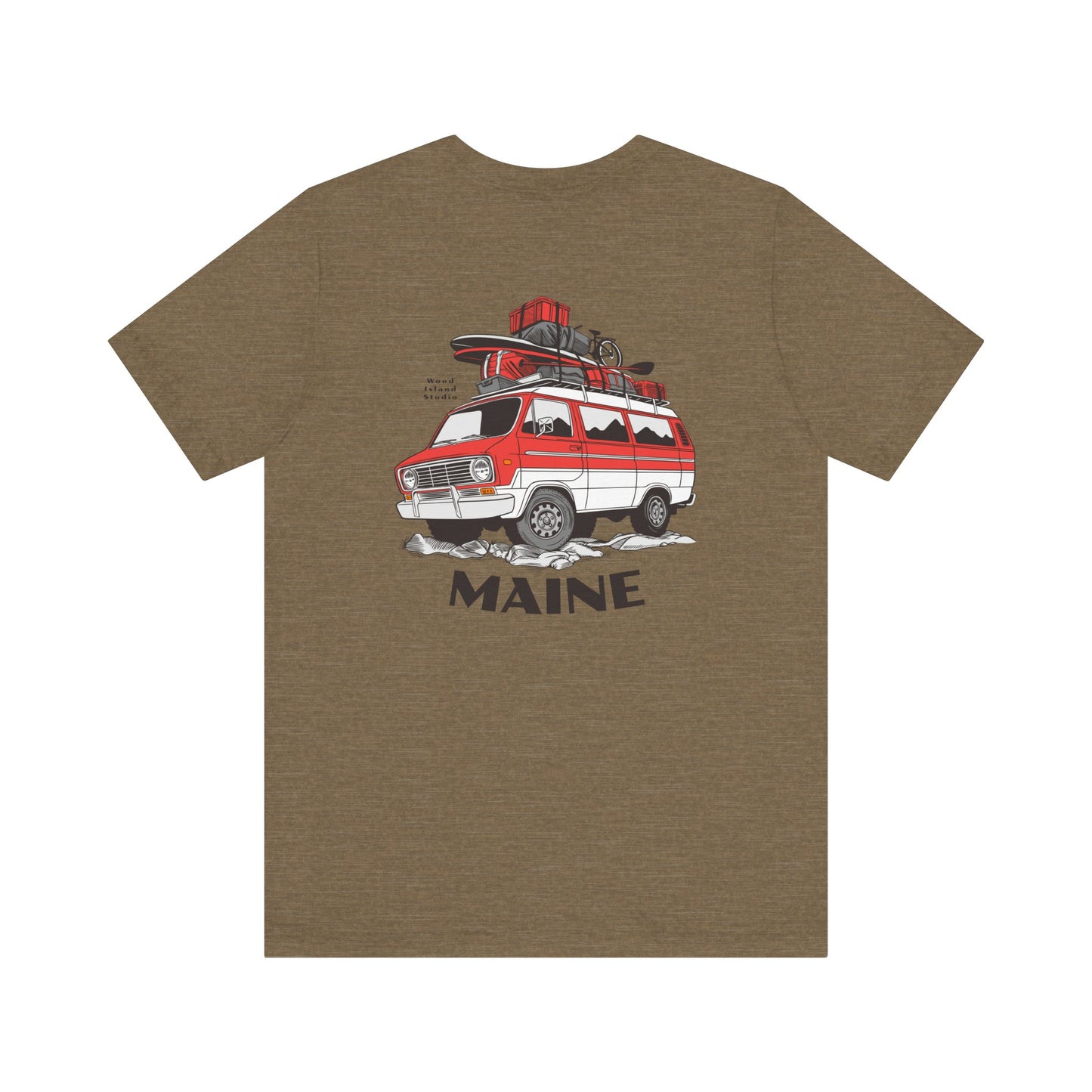 Maine Campout Graphic Unisex Tee