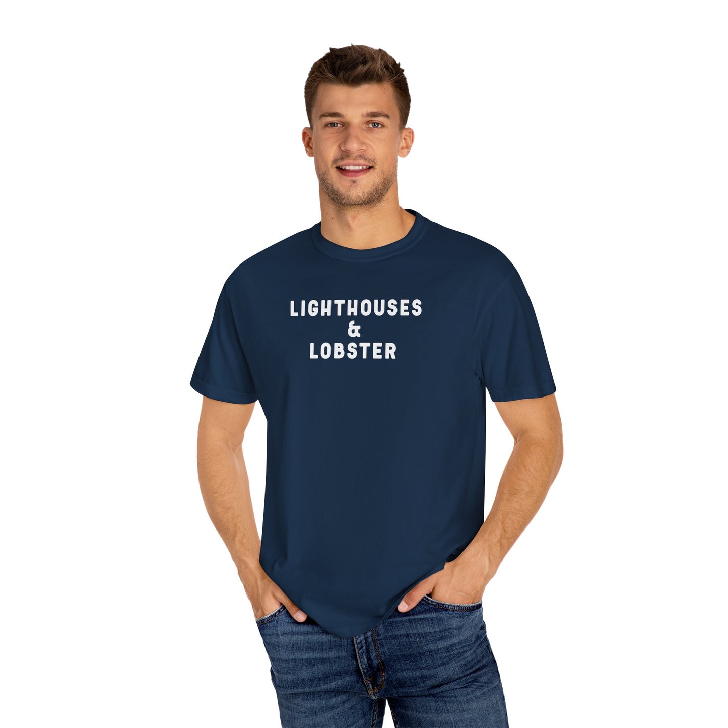 Lighthouses & Lobster - T-shirt