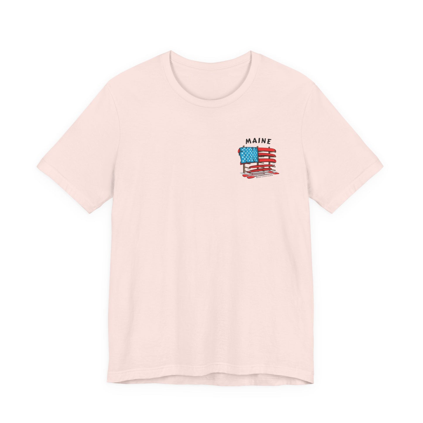 Maine Graphic Unisex Tee - Celebrate Patriotism with Style