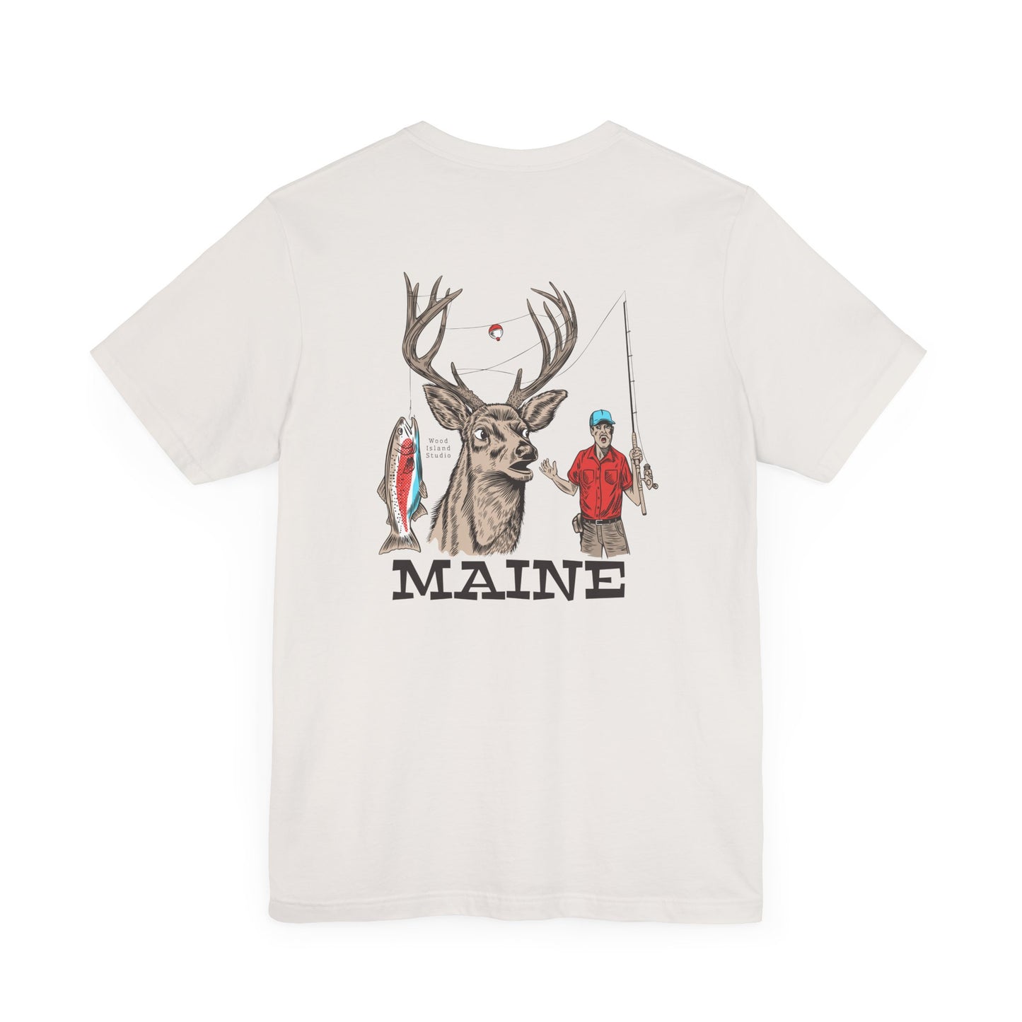 Maine Sportsman Graphic Unisex Tee