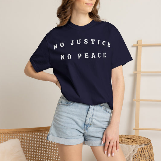 No Justice No Peace t-shirt