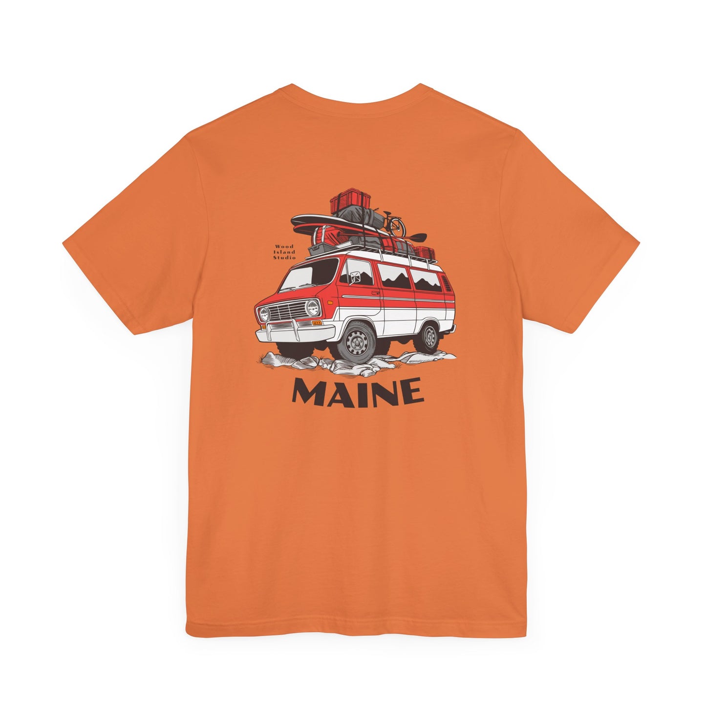 Maine Campout Graphic Unisex Tee