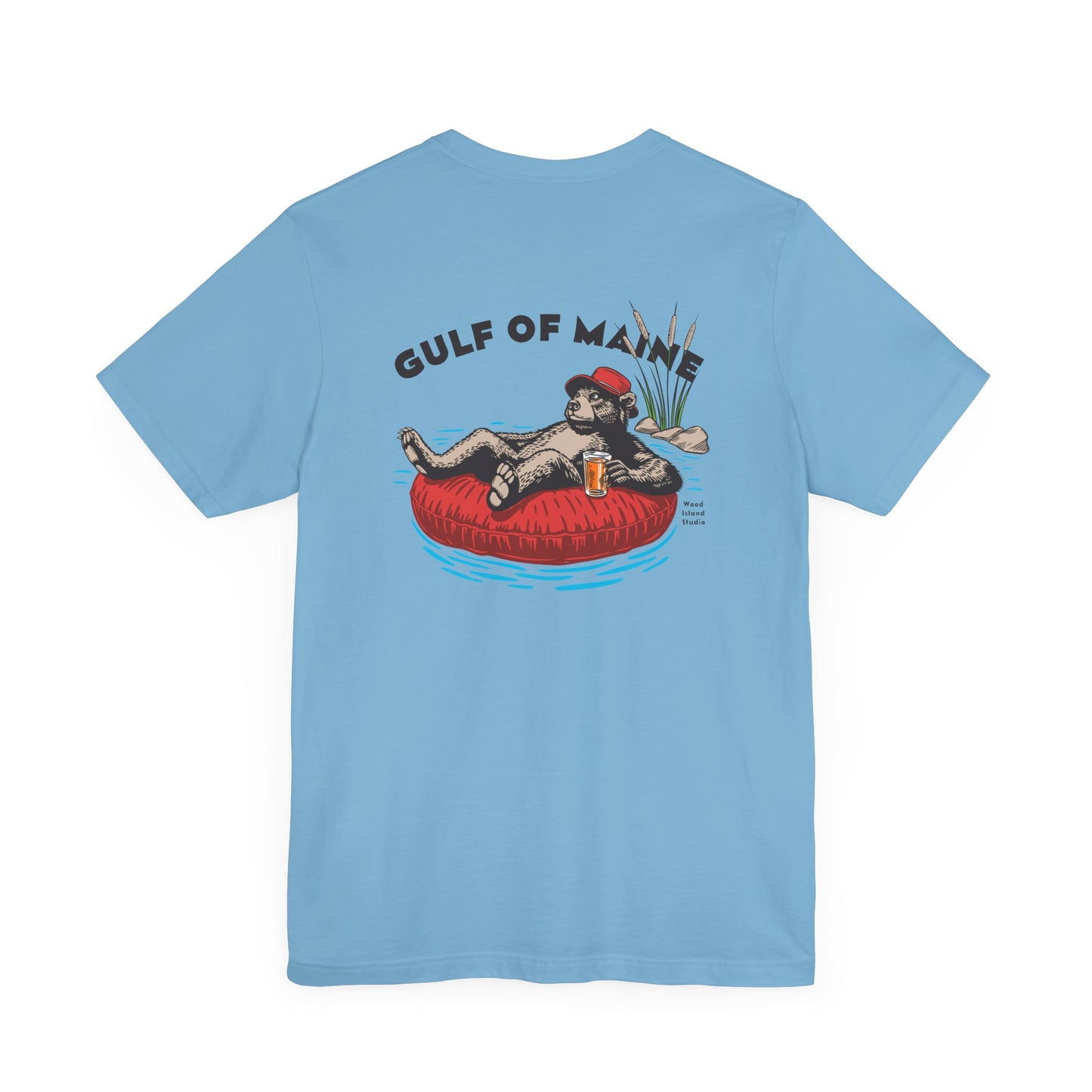 Gulf of Maine Rafting Bear Graphic Tee