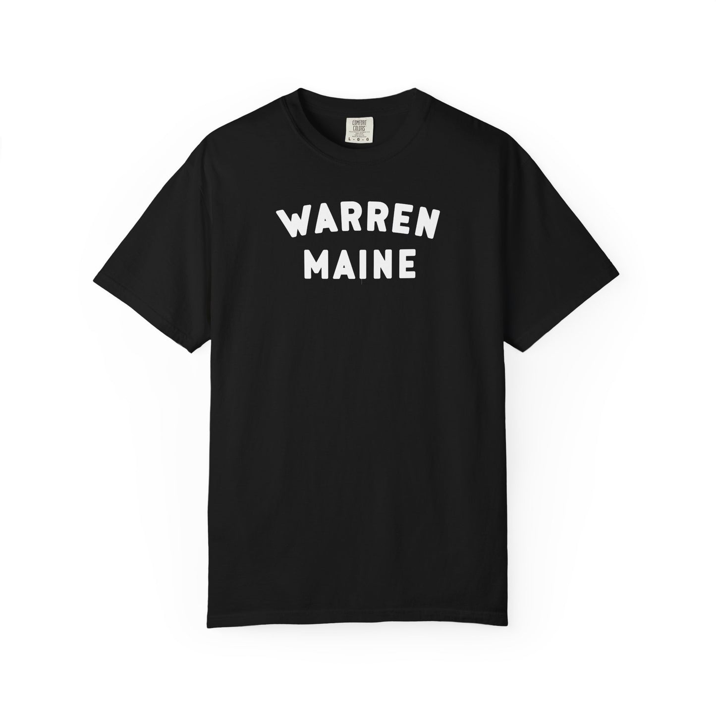 Warren, Maine Comfort Colors Tee – Classic, Laid-Back Style