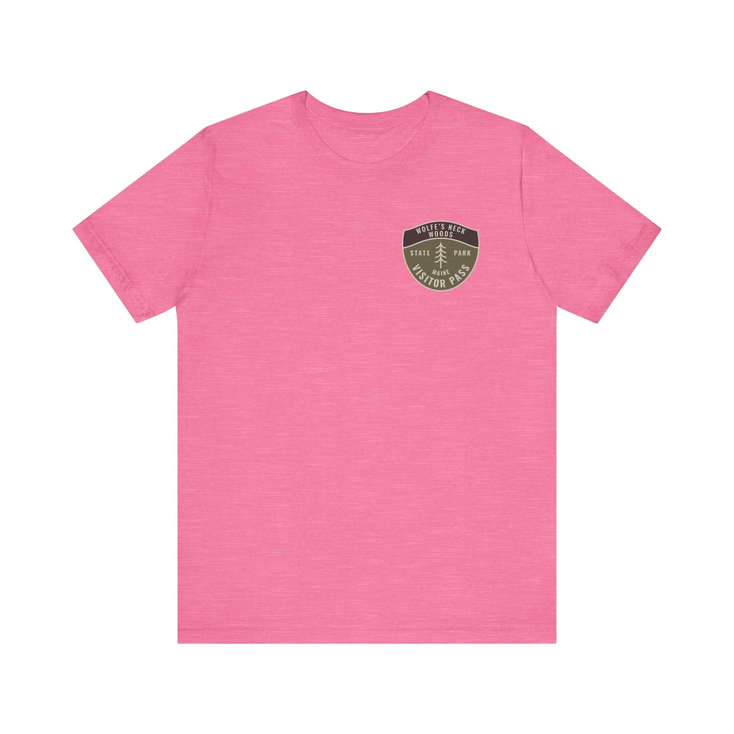 Maine State Park - WOLFE'S NECK WOODS Visitor Pass Graphic Tee