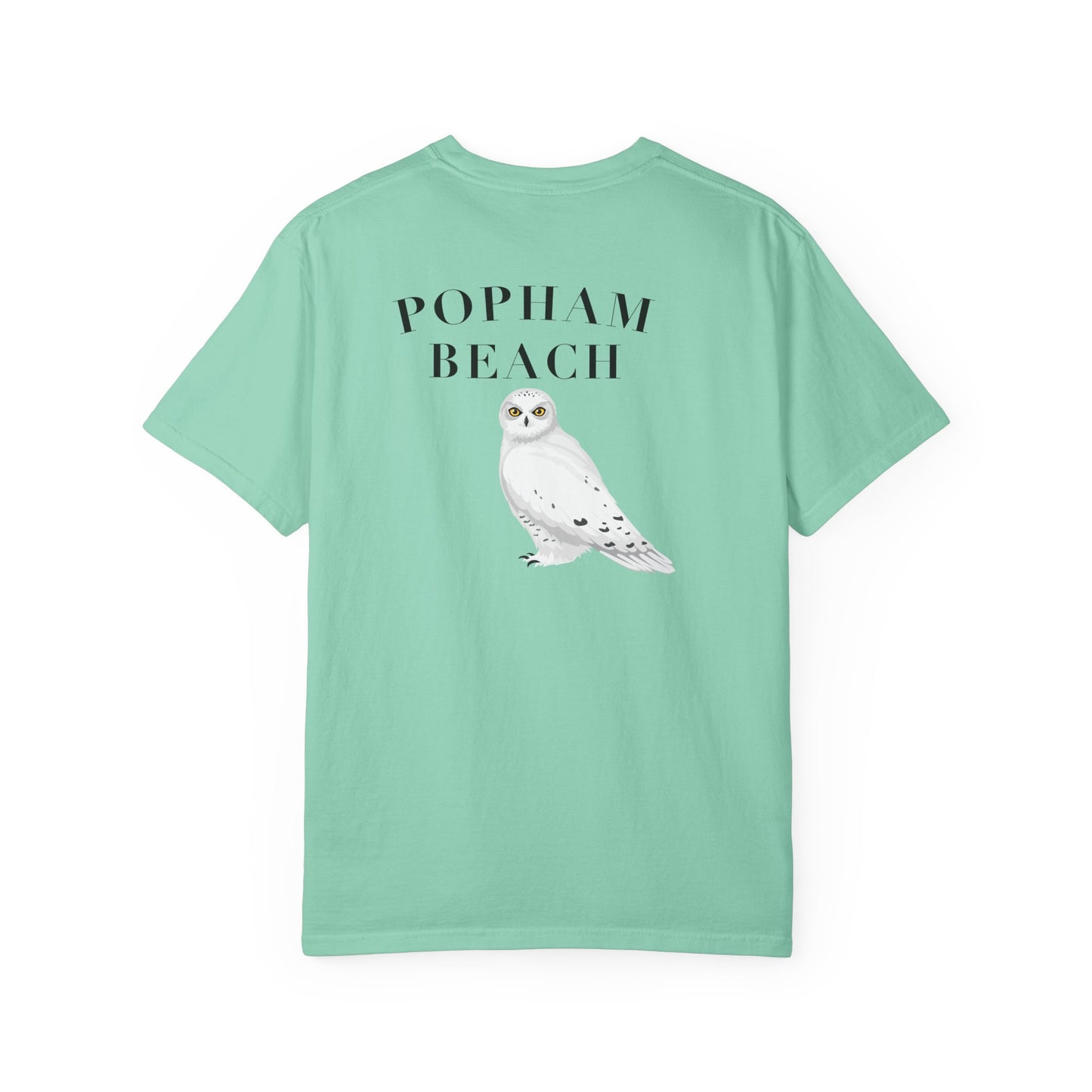 Popham Beach Snowy Owl Tee – Comfort Colors 1717
