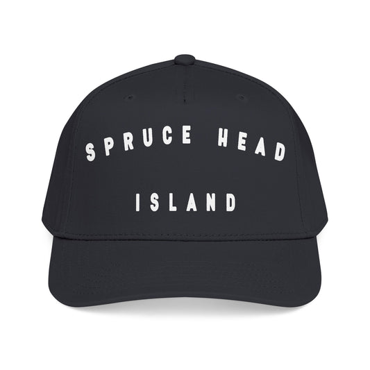 Spruce Head Island Baseball Cap — Retro Distressed Coastal Hat