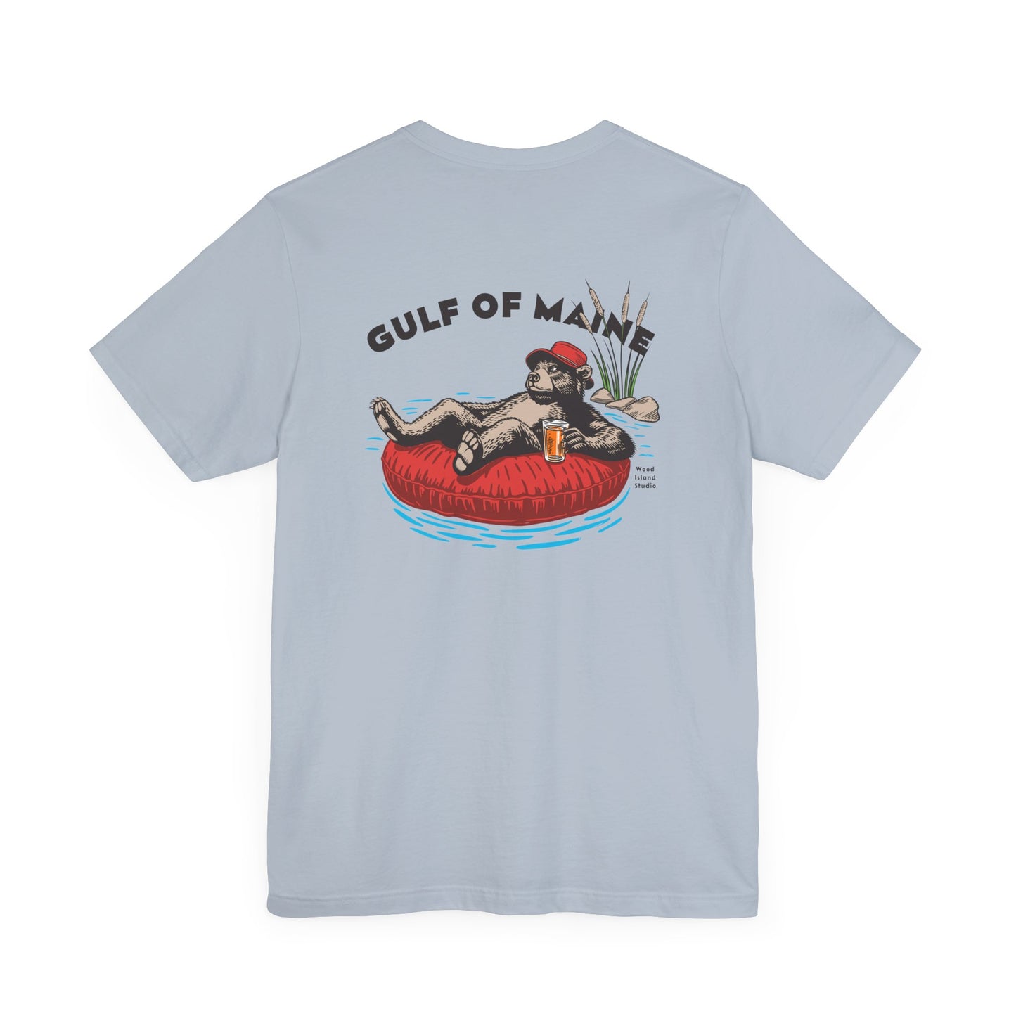 Gulf of Maine Rafting Bear Graphic Tee