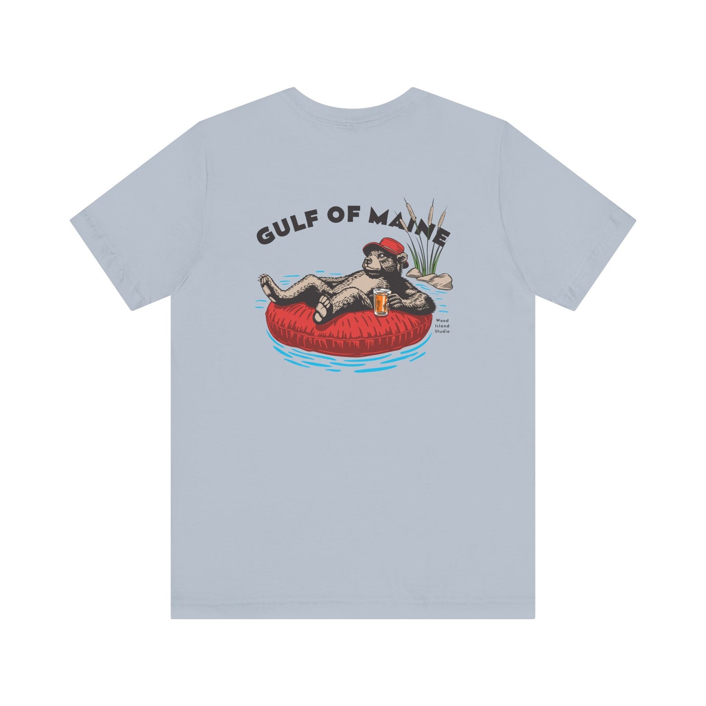 Gulf of Maine Rafting Bear Graphic Tee