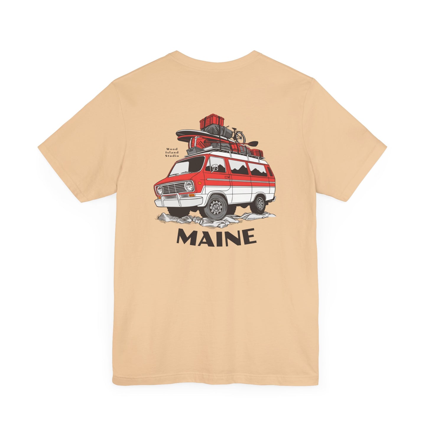 Maine Campout Graphic Unisex Tee