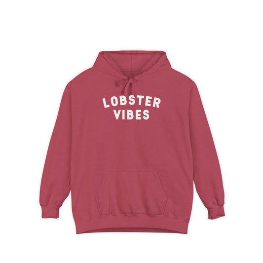 Lobster Vibes Unisex Garment-Dyed Hoodie - Comfortable Coastal Style for Casual Outings