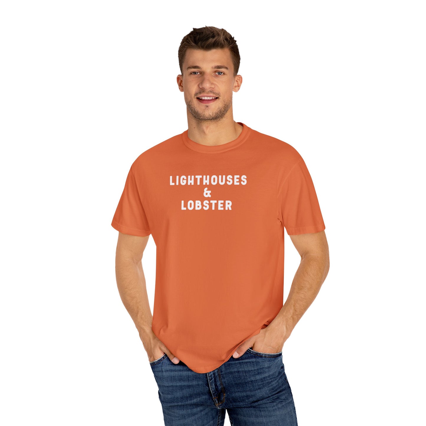Lighthouses & Lobster - T-shirt