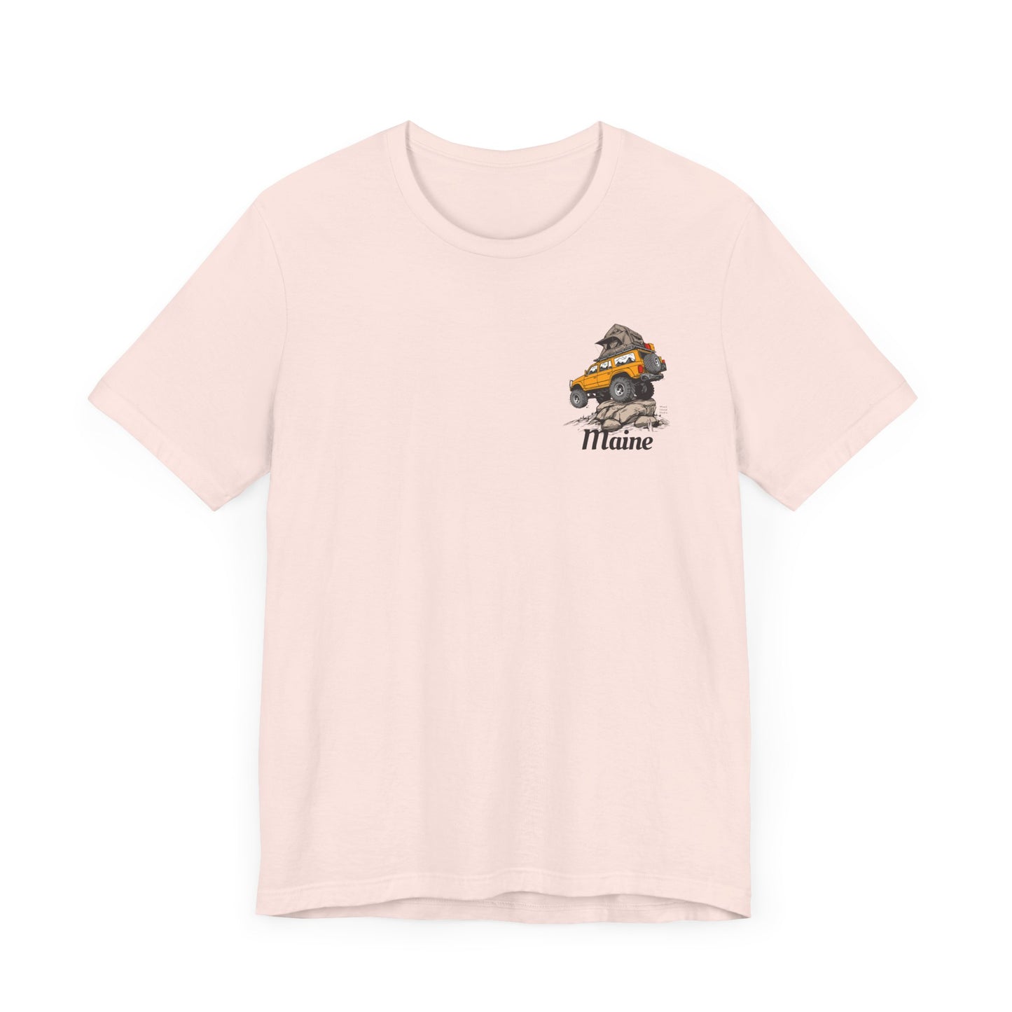 Offroad Maine Camping Graphic Unisex Tee