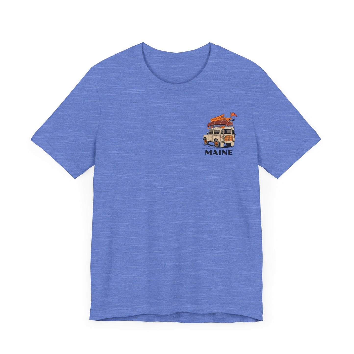 Maine Adventure Unisex Short Sleeve Tee - Perfect for Summer Trips!