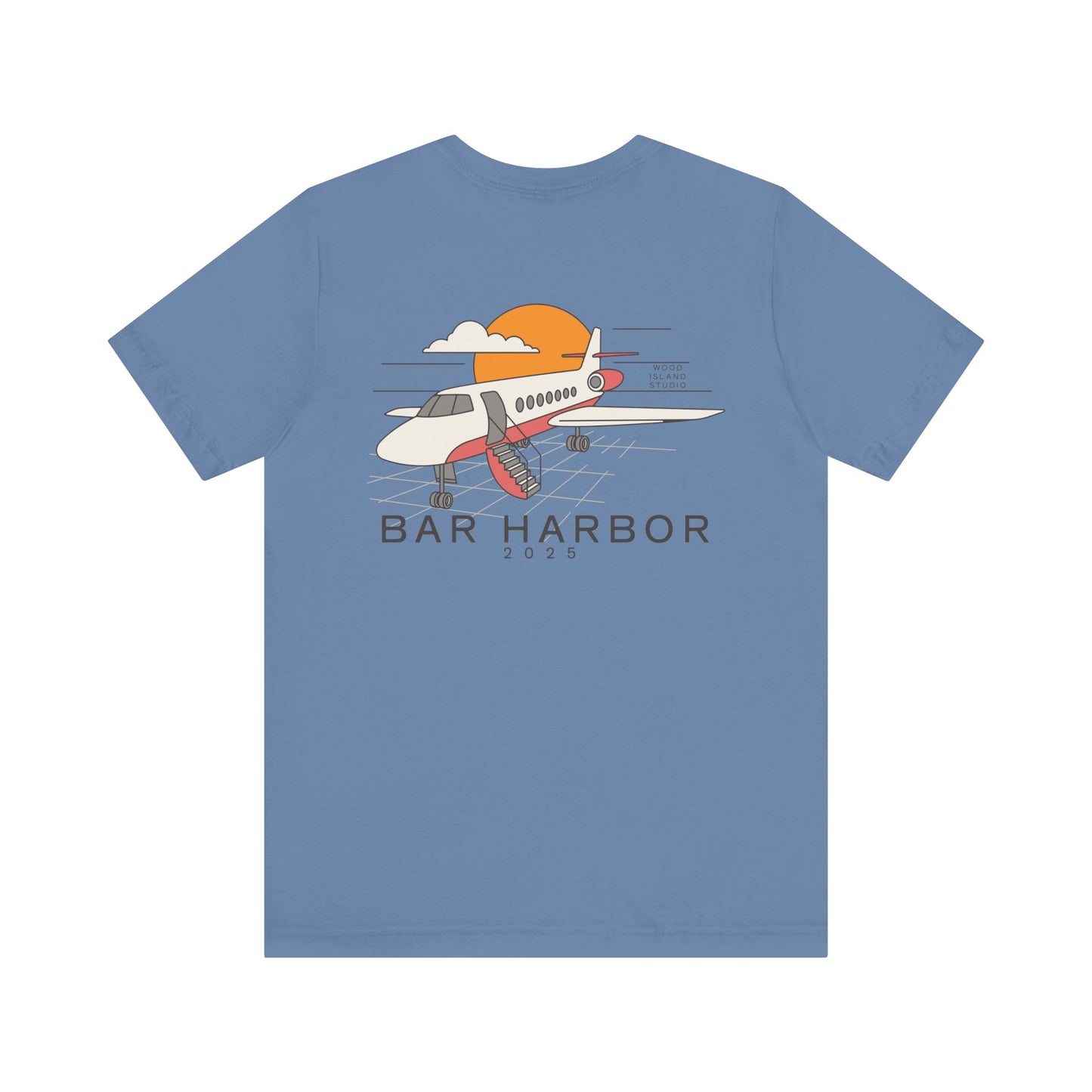 Bar Harbor Maine Aviation Graphic Tee