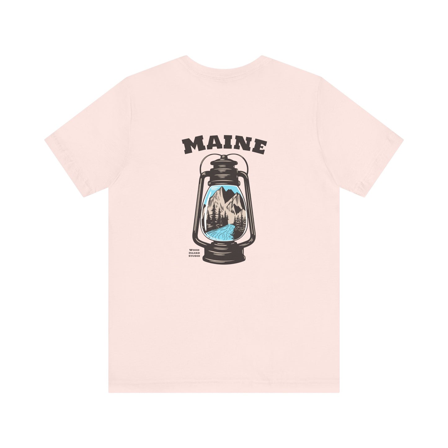 Maine Inspired Lantern Graphic Unisex Tee