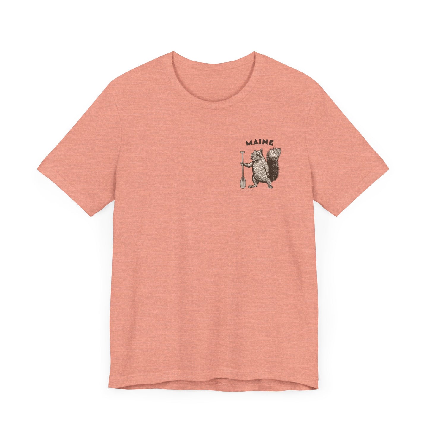 Maine Oar Squirrel Graphic Unisex Tee