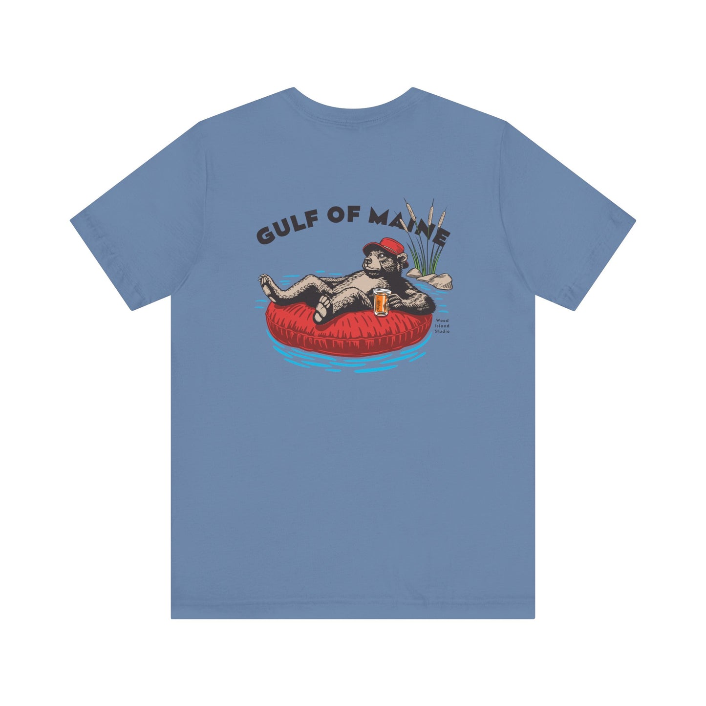 Gulf of Maine Rafting Bear Graphic Tee