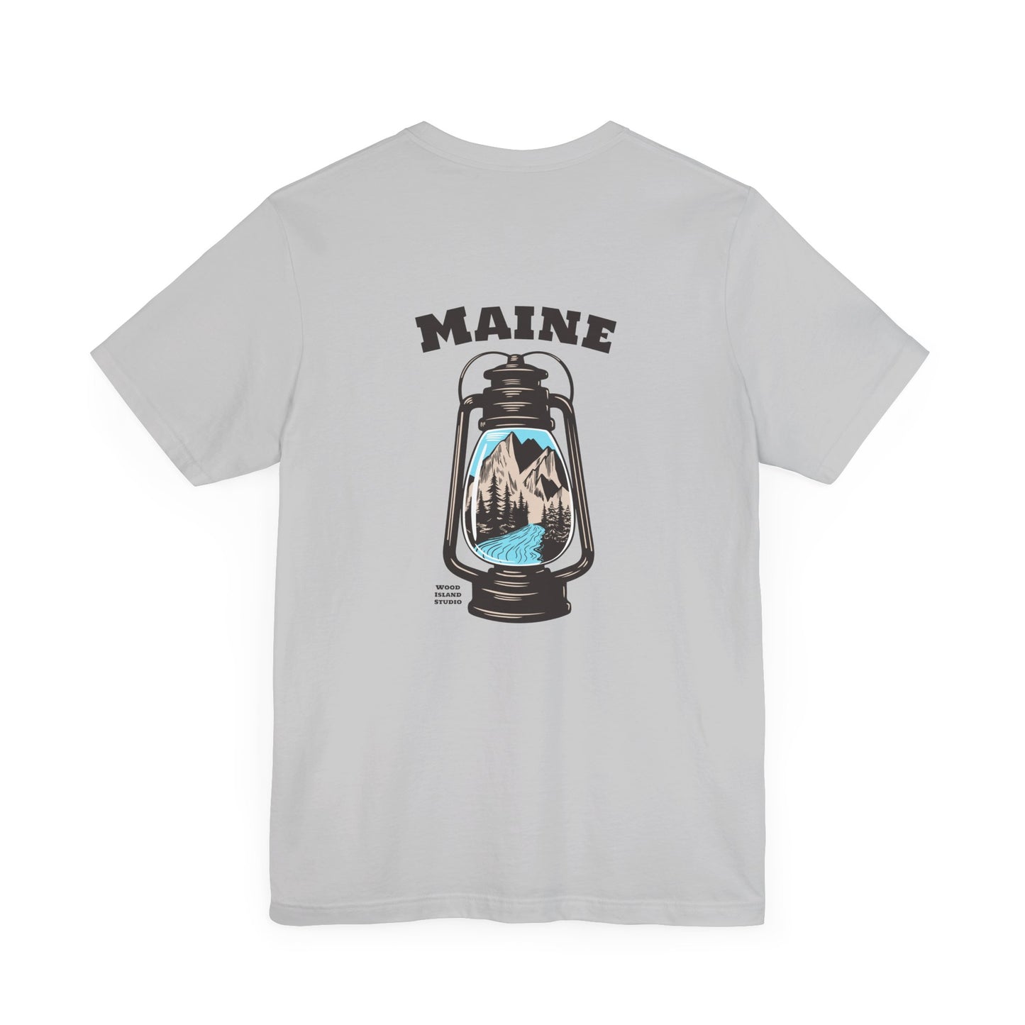 Maine Inspired Lantern Graphic Unisex Tee