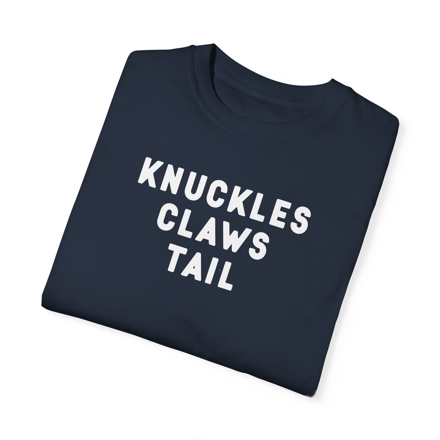 KNUCKLES CLAWS TAIL - T-shirt