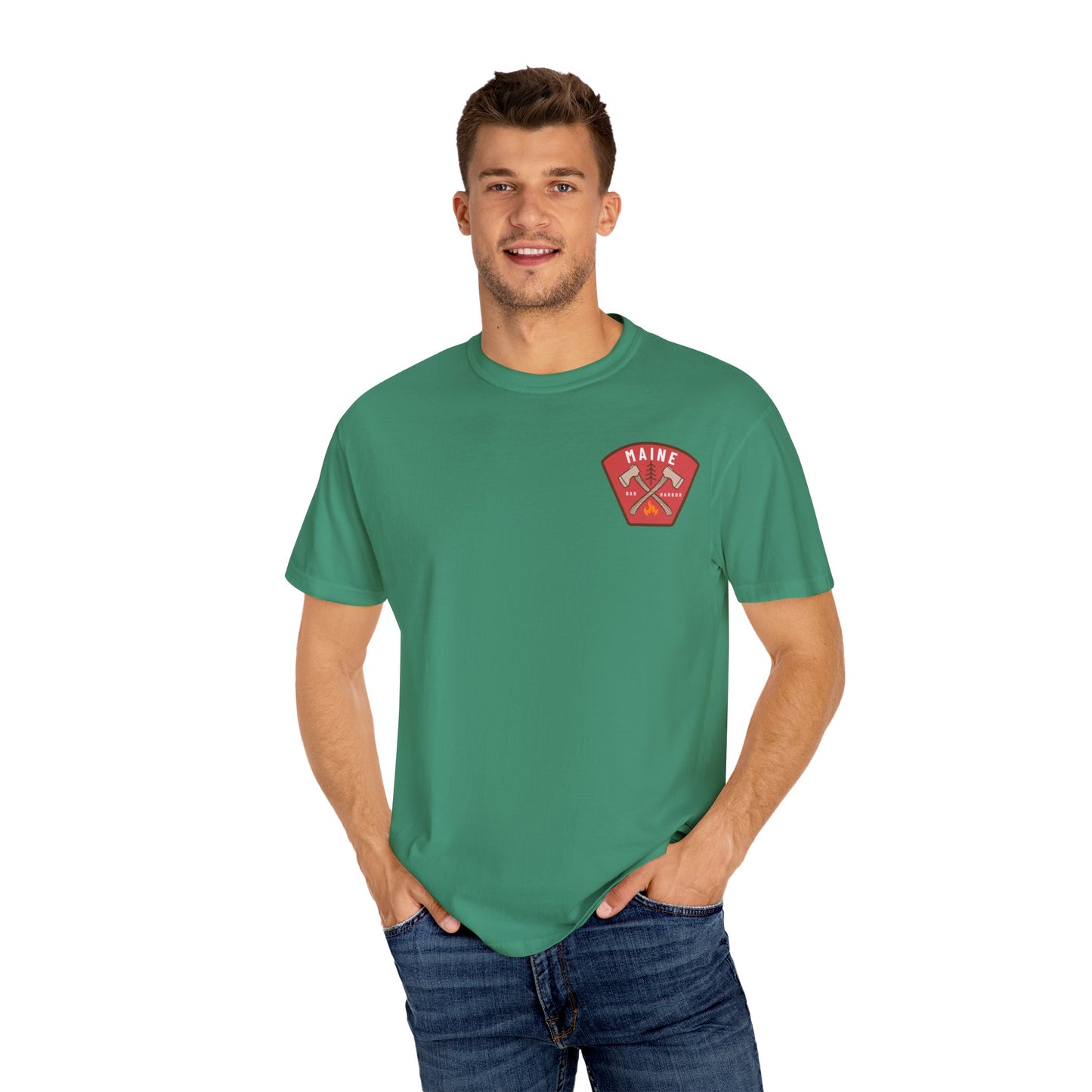 BAR HARBOR MAINE - Camping T-shirt