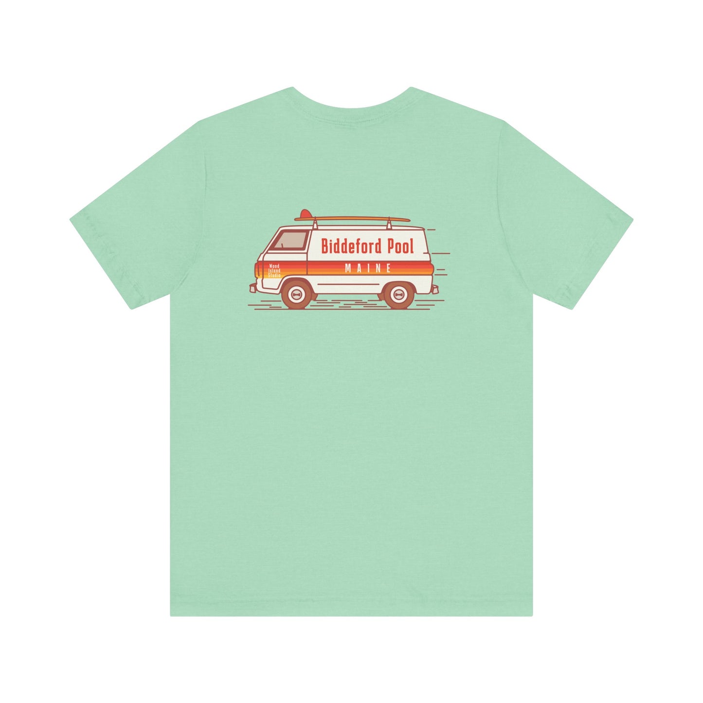 Biddeford Pool Maine Van Life Graphic Tee