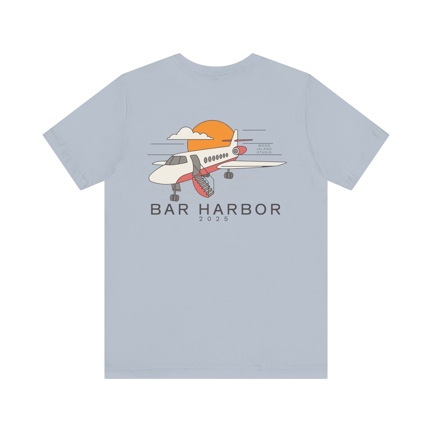 Bar Harbor Maine Aviation Graphic Tee