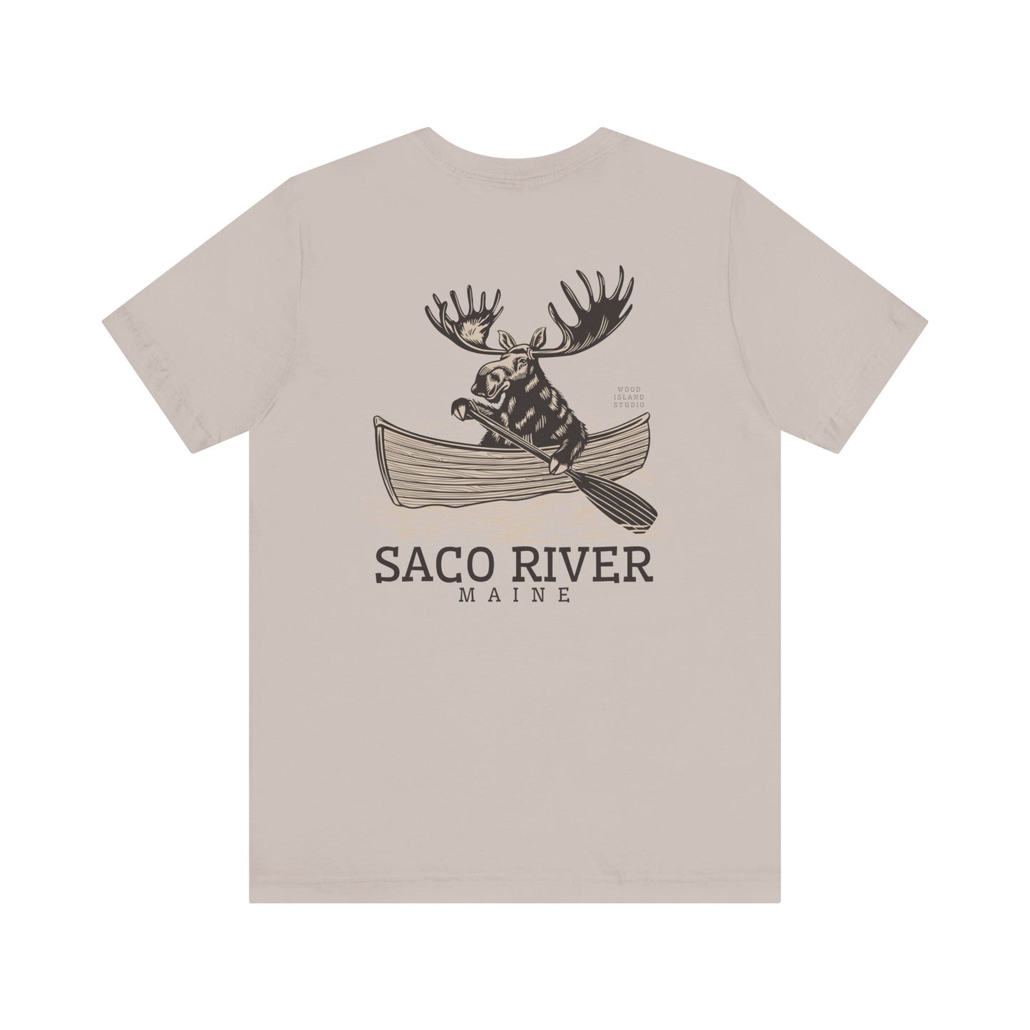 Saco River Rowing Moose Graphic Tee