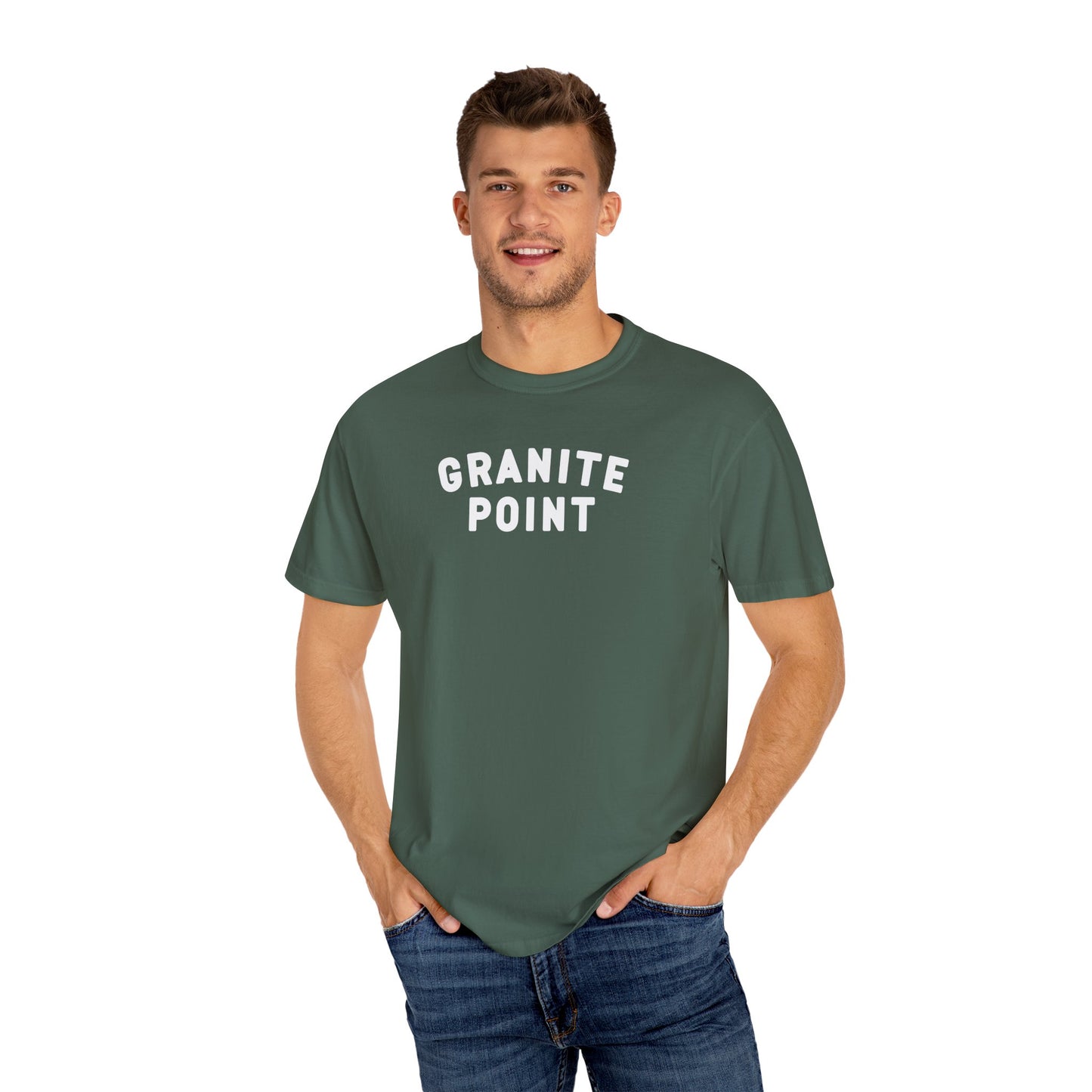 Maine's Best Spots - Tshirt - GRANITE POINT
