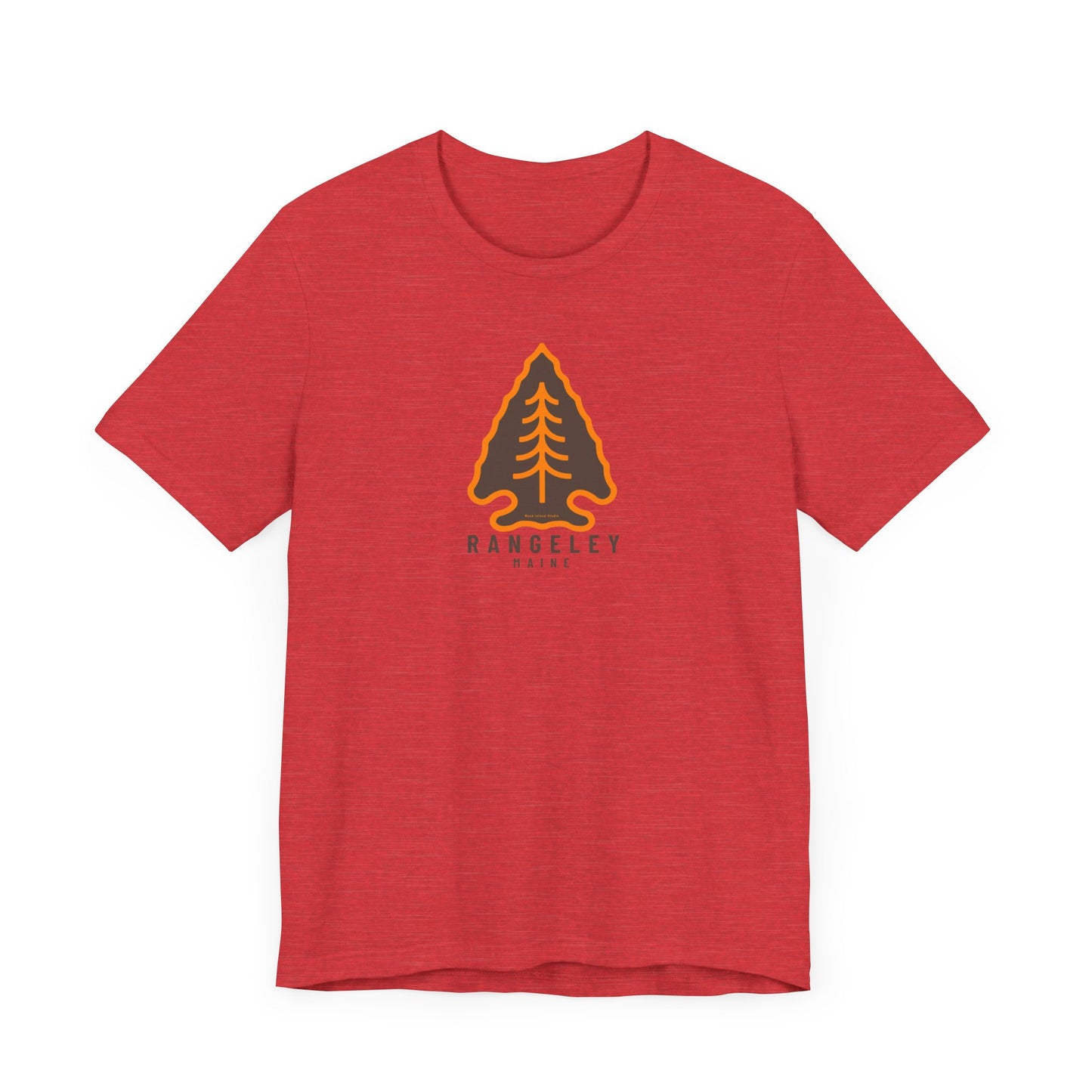 Rangeley Maine Arrowhead Graphic Tee - Unisex Short Sleeve T-Shirt