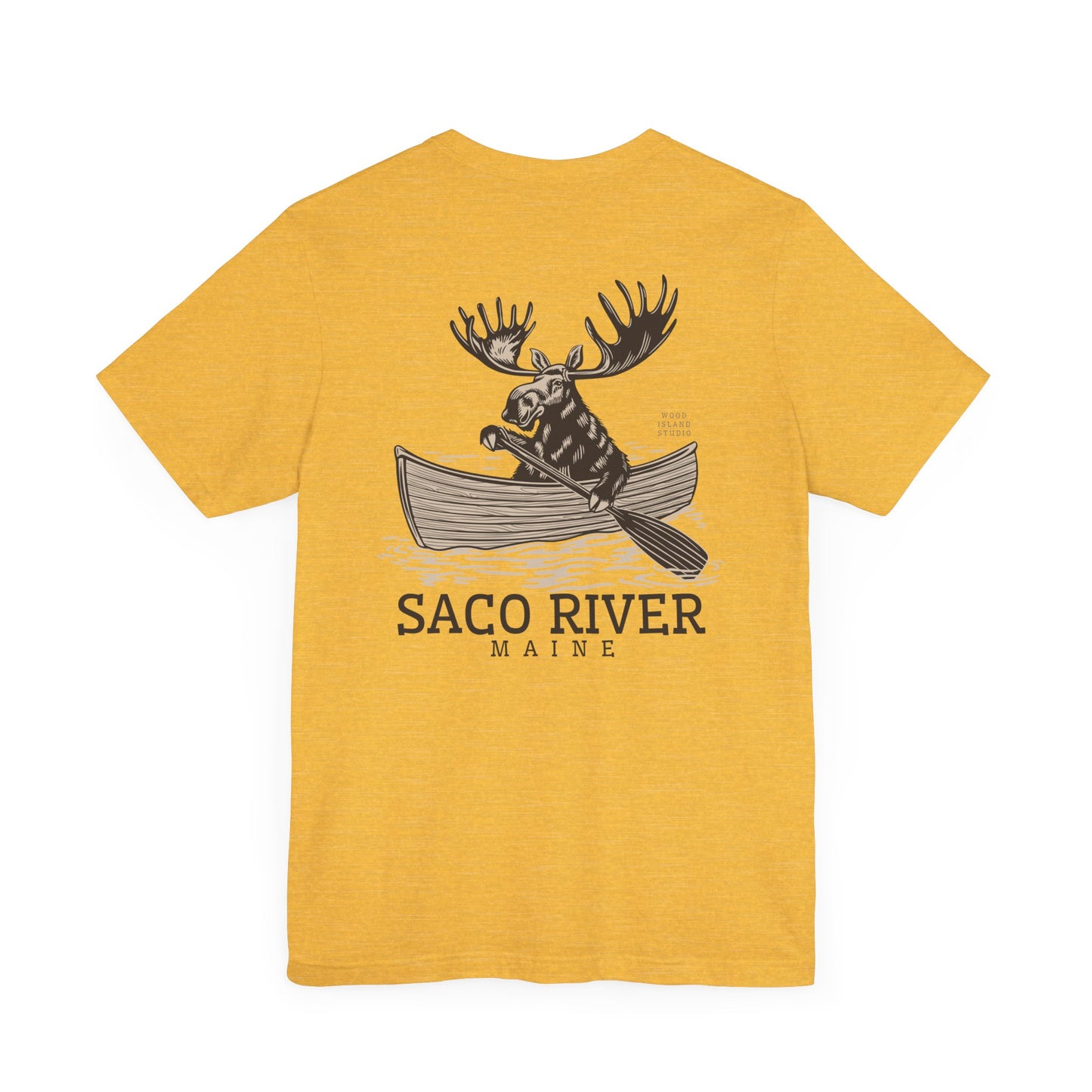 Saco River Rowing Moose Graphic Tee