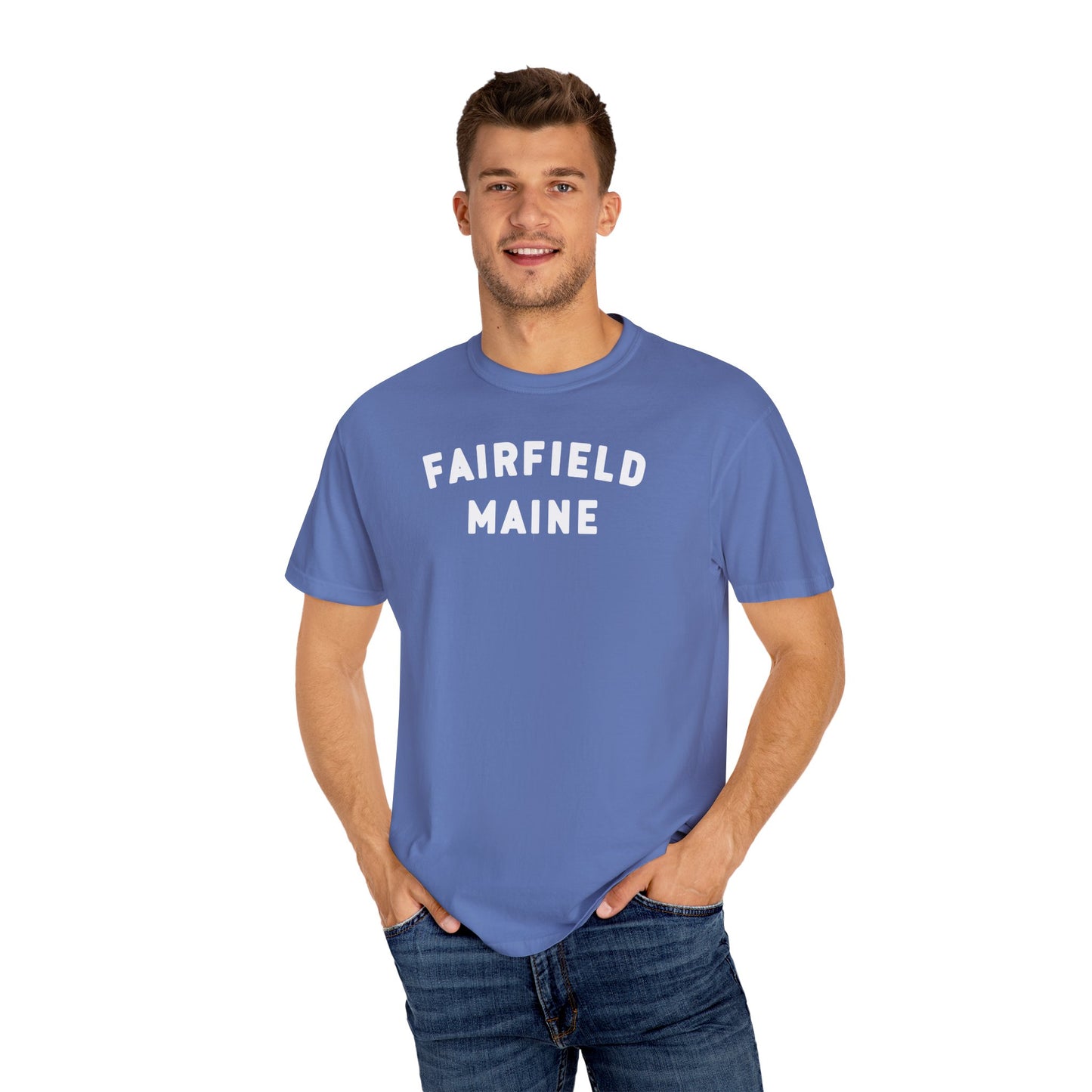 Fairfield, Maine Comfort Colors Tee – Easygoing and Timeless