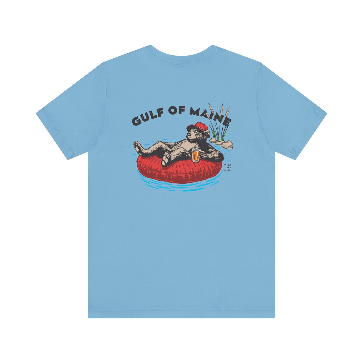 Gulf of Maine Rafting Bear Graphic Tee