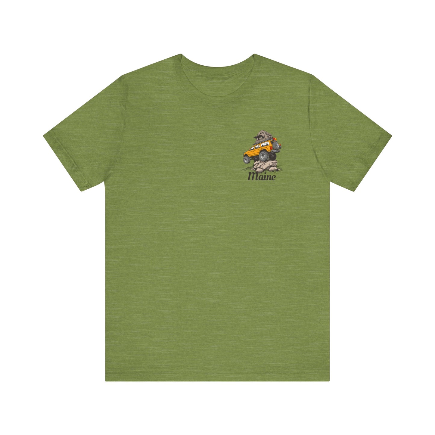 Offroad Maine Camping Graphic Unisex Tee