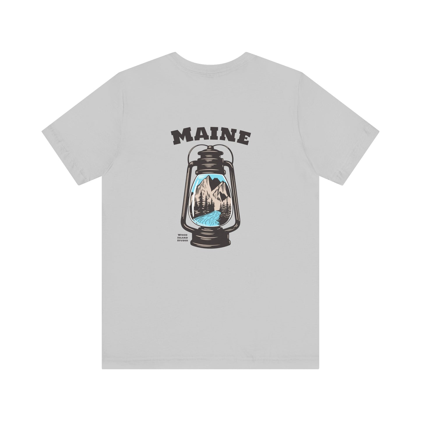 Maine Inspired Lantern Graphic Unisex Tee