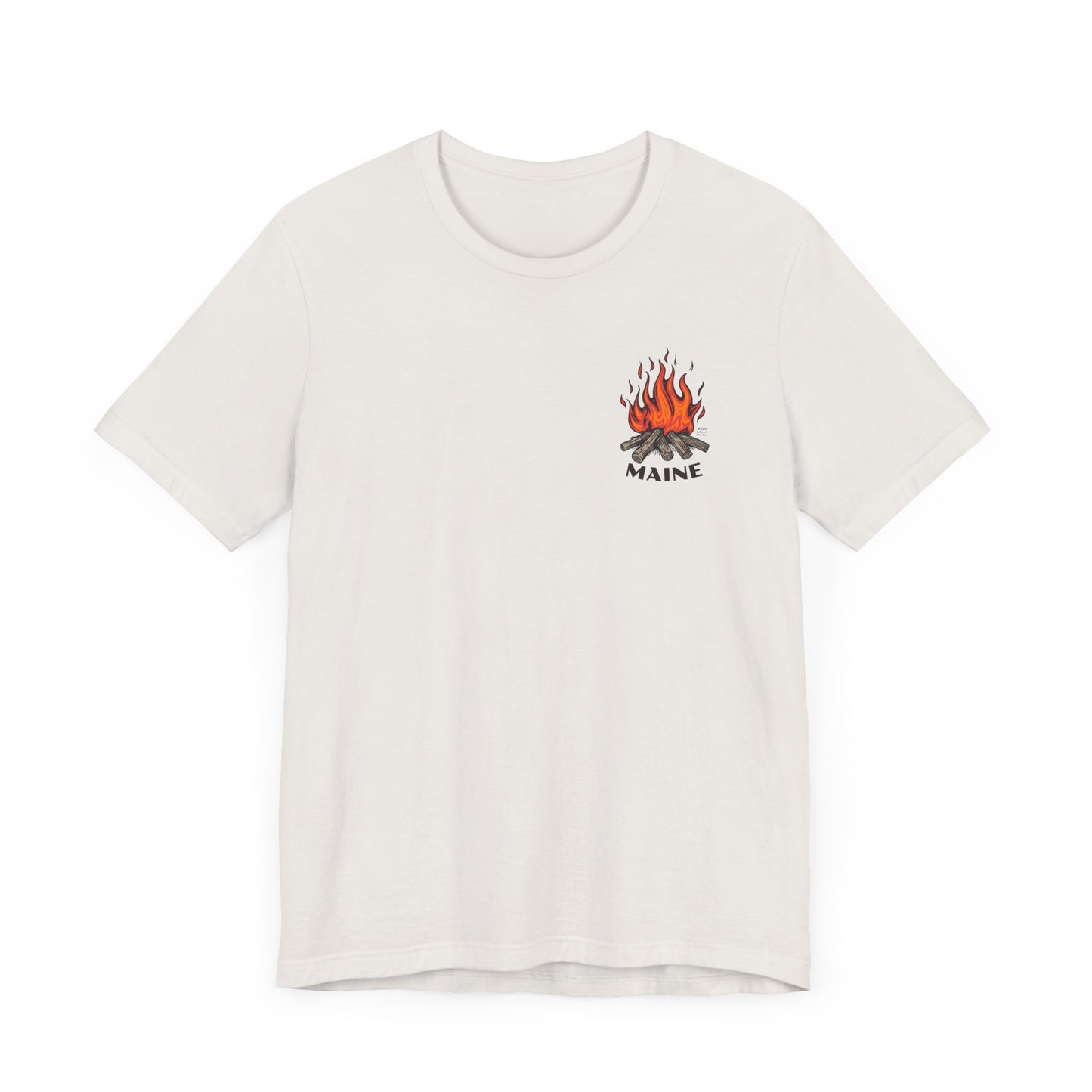 Maine Campfire Graphic Unisex Tee