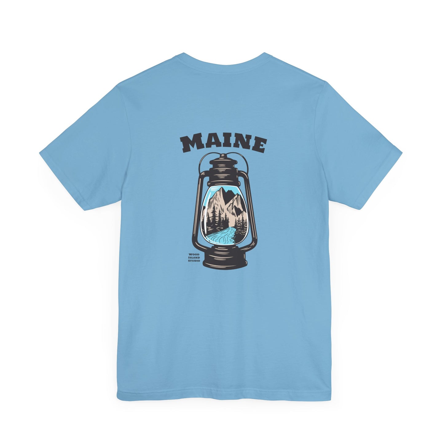 Maine Inspired Lantern Graphic Unisex Tee