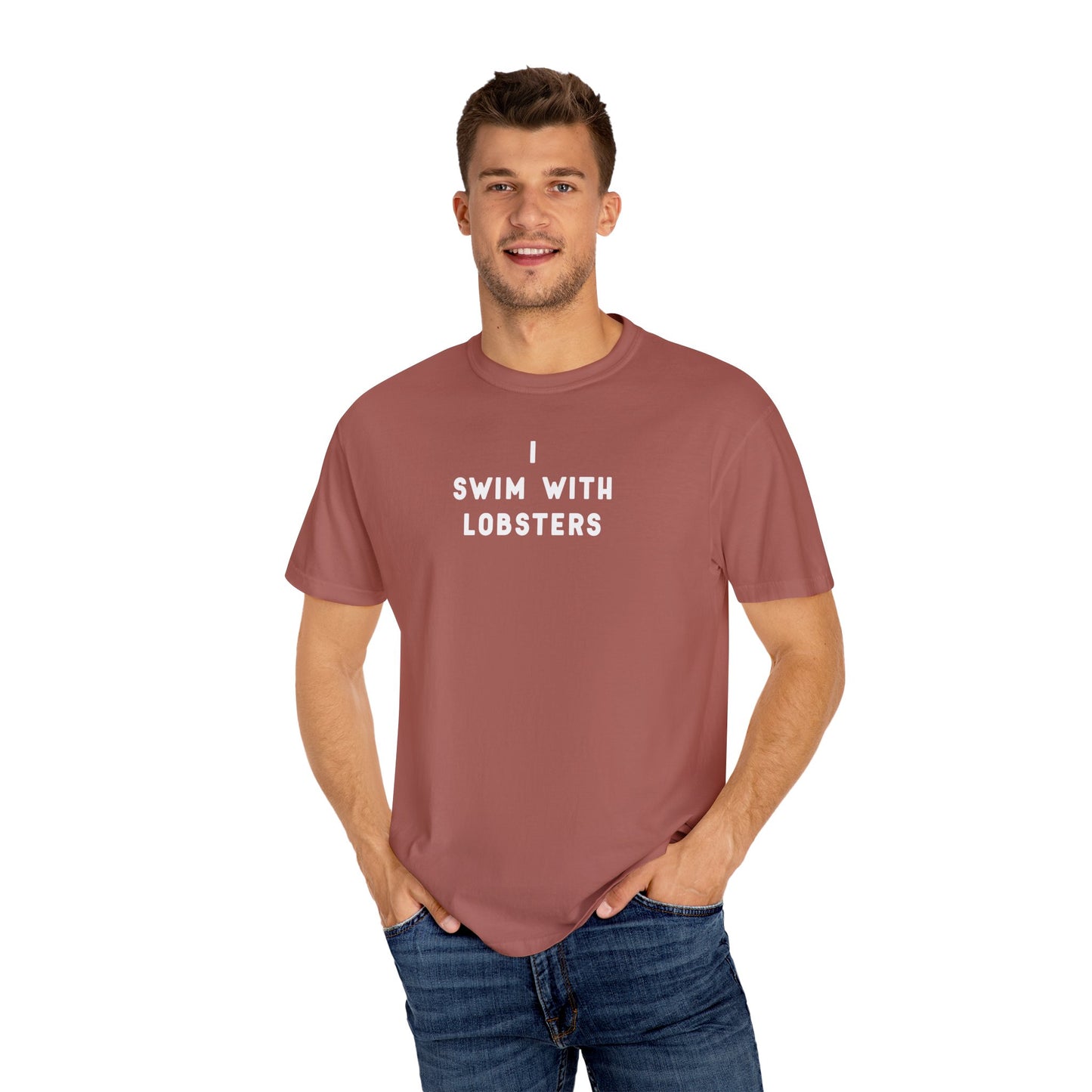 I SWIM WITH LOBSTERS - T-shirt