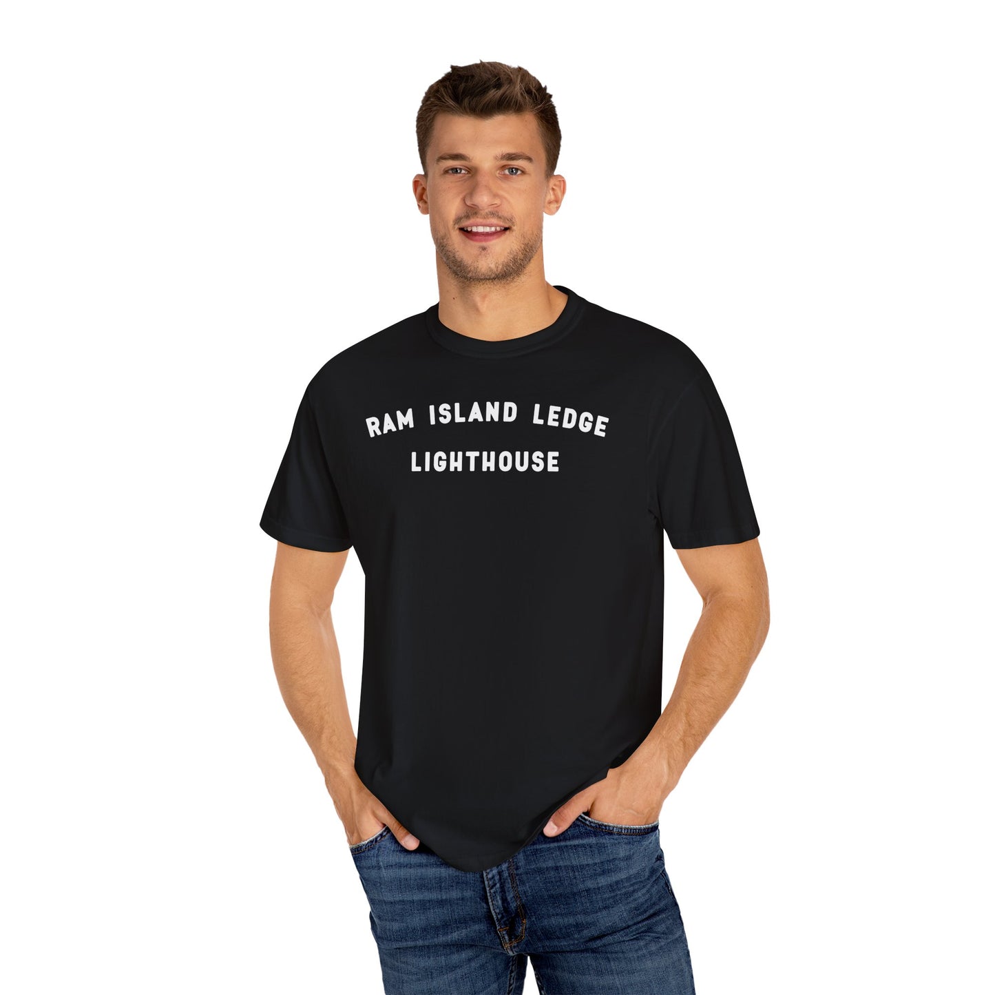 Maine's Best Spots - RAM ISLAND LEDGE LIGHTHOUSE - T-Shirt