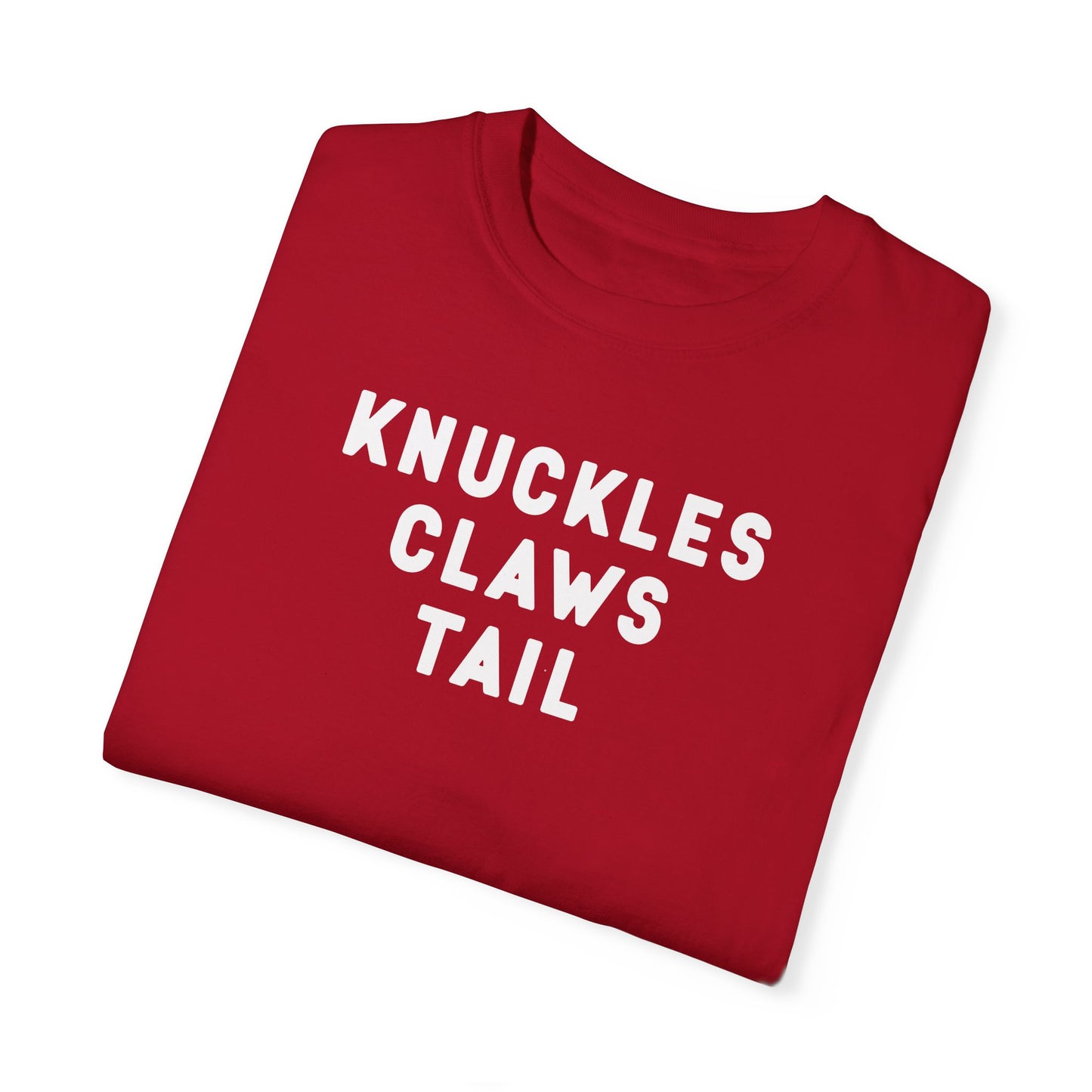 KNUCKLES CLAWS TAIL - T-shirt