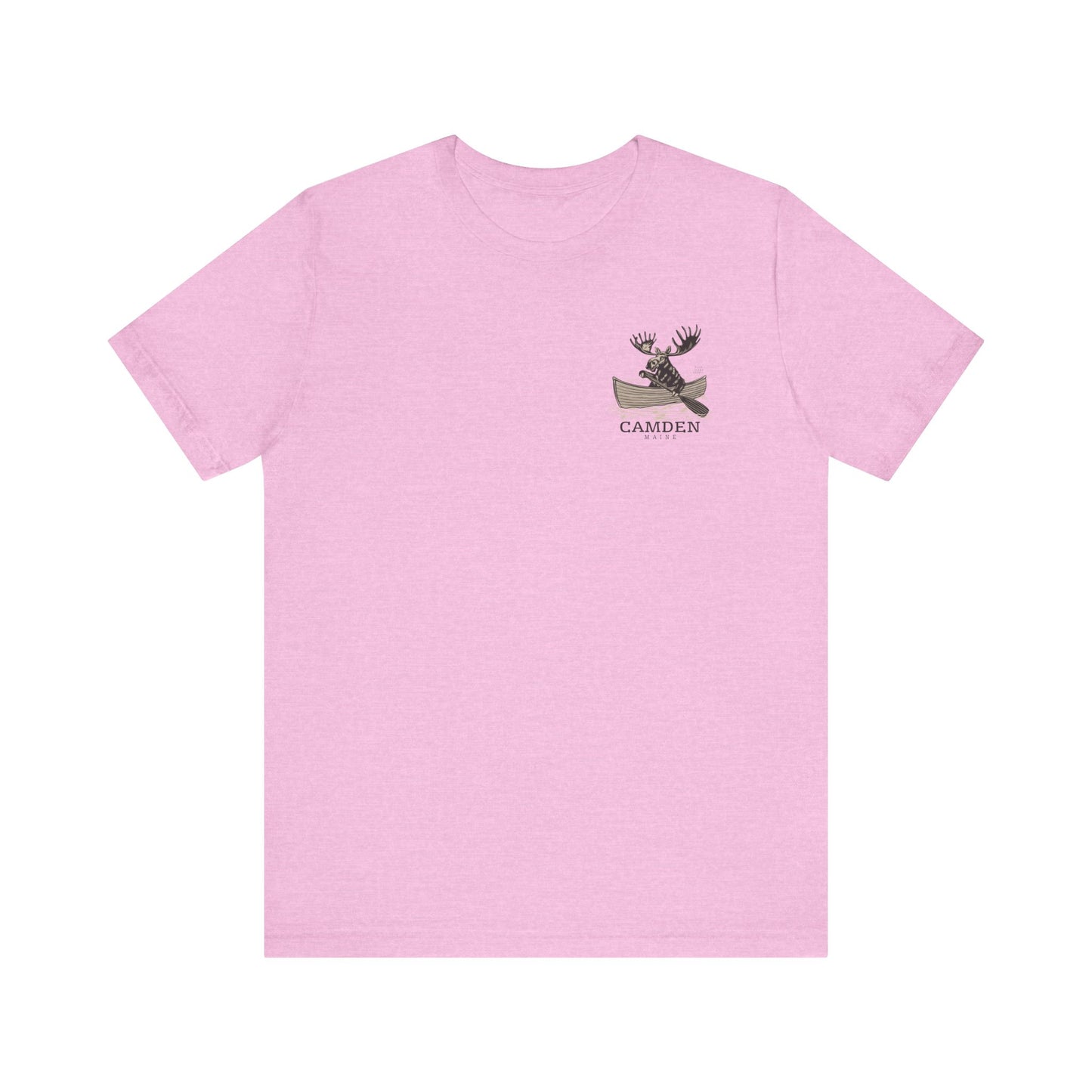 Camden Maine Rowing Moose Graphic Tee