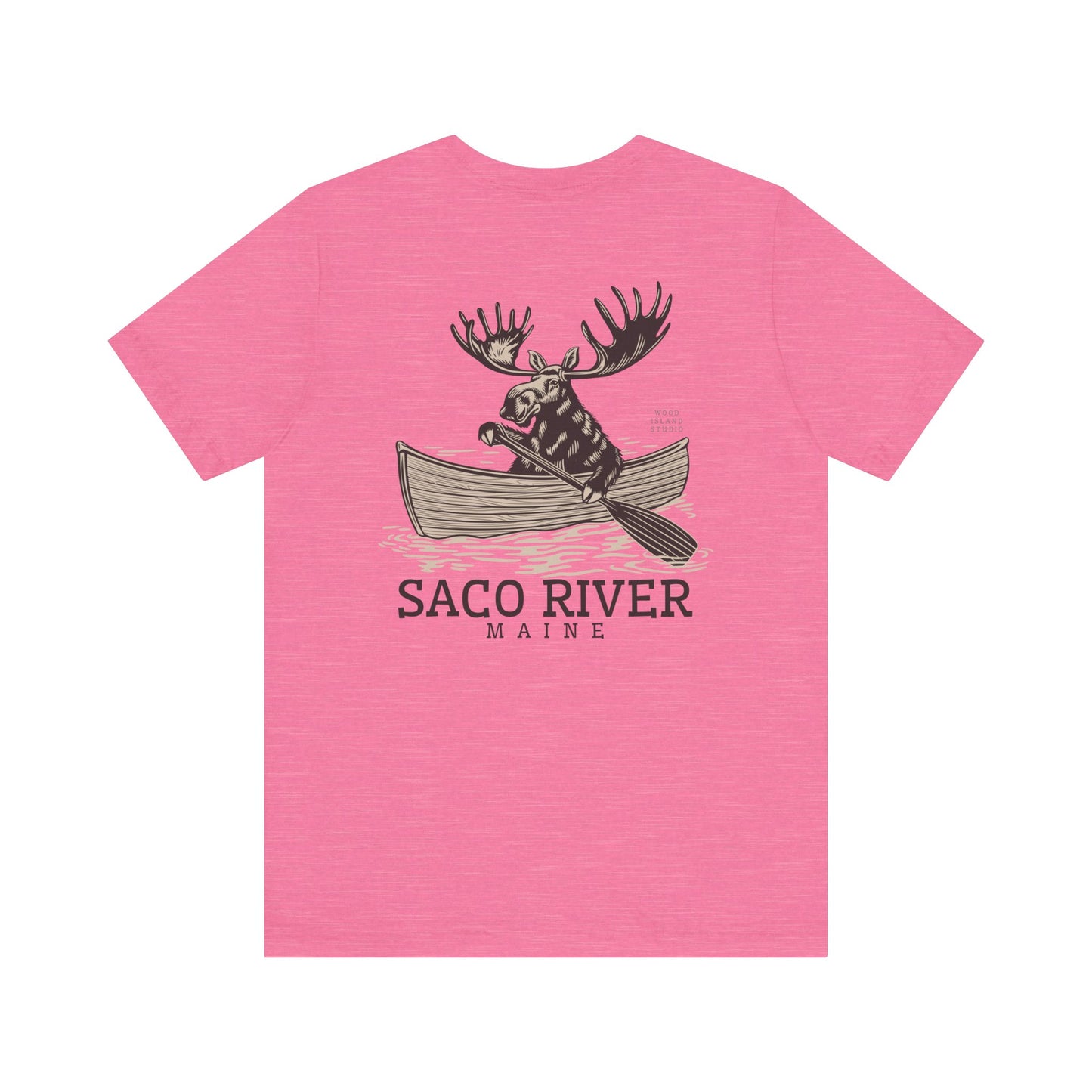 Saco River Rowing Moose Graphic Tee