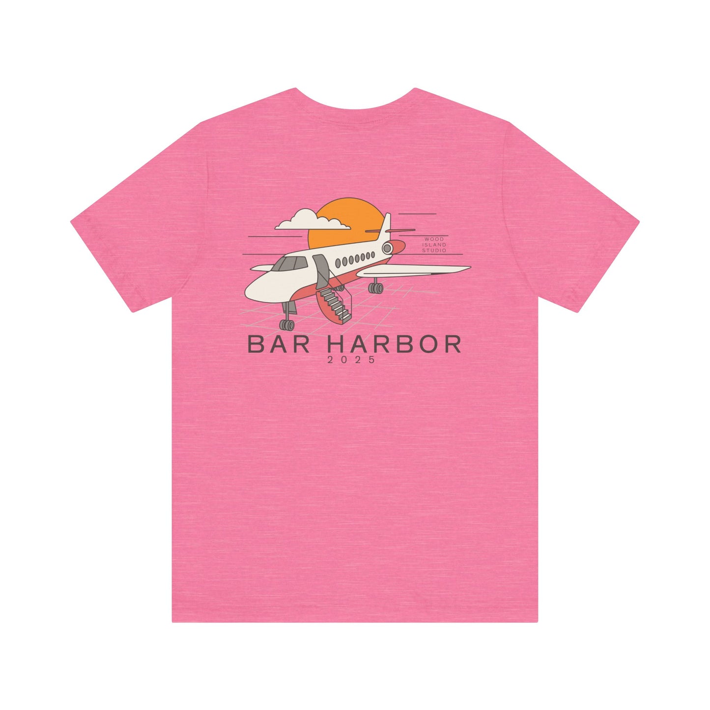 Bar Harbor Maine Aviation Graphic Tee