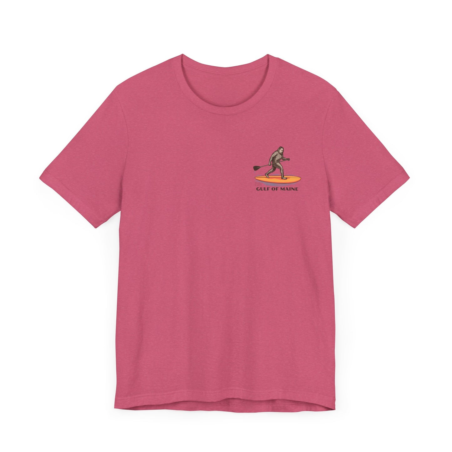 Gulf of Maine Sasquatch Yeti Bigfoot Adventure Tee - Unisex Jersey Short Sleeve T-Shirt