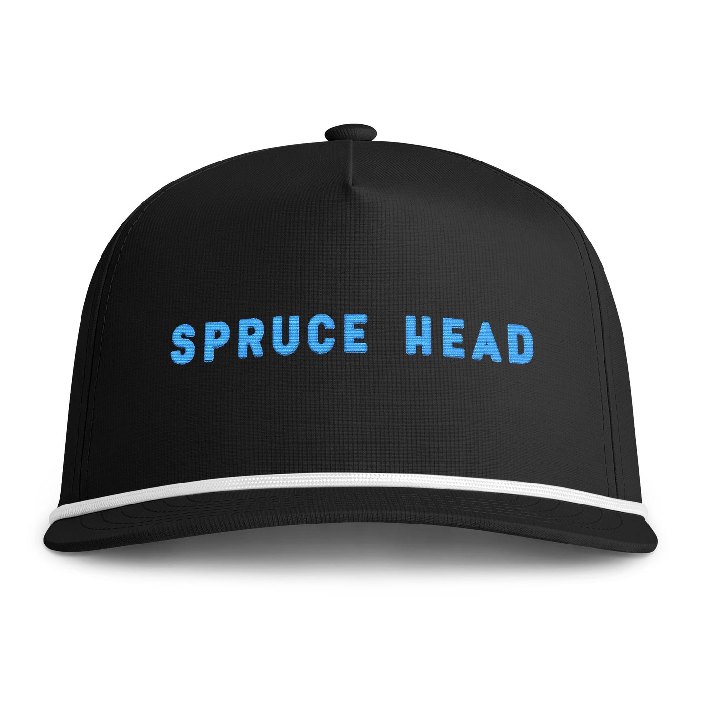 Spruce Head Rope Cap — embroidered - Sunwashed Coastal Trucker Hat