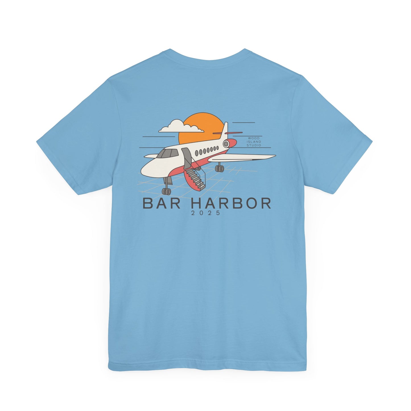 Bar Harbor Maine Aviation Graphic Tee