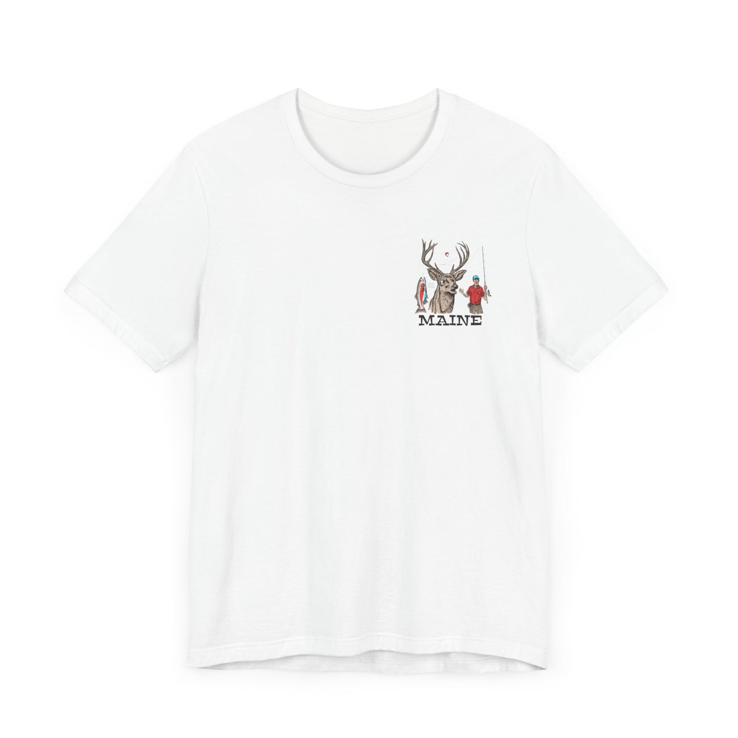 Maine Sportsman Graphic Unisex Tee