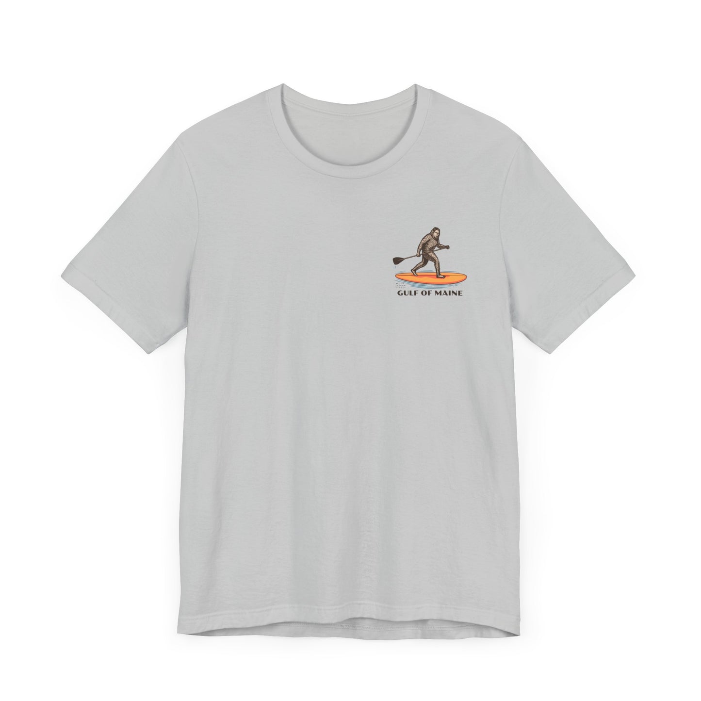 Gulf of Maine Sasquatch Yeti Bigfoot Adventure Tee - Unisex Jersey Short Sleeve T-Shirt