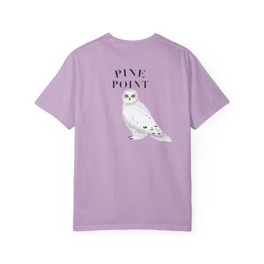 Pine Point Snowy Owl Tee – Comfort Colors 1717