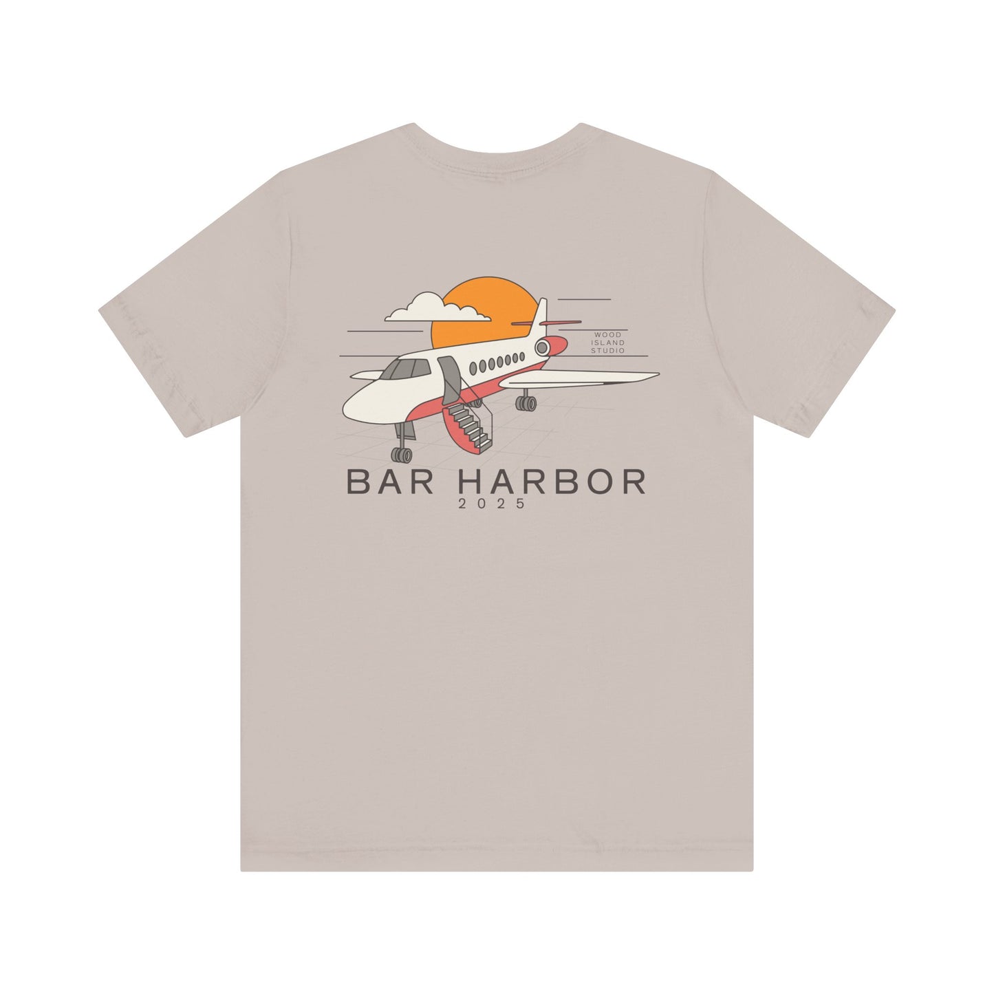 Bar Harbor Maine Aviation Graphic Tee